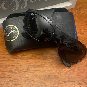Ray-Ban Black Sunglasses with Dark Lenses
